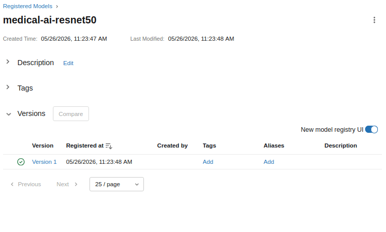 MLflow Model Registry