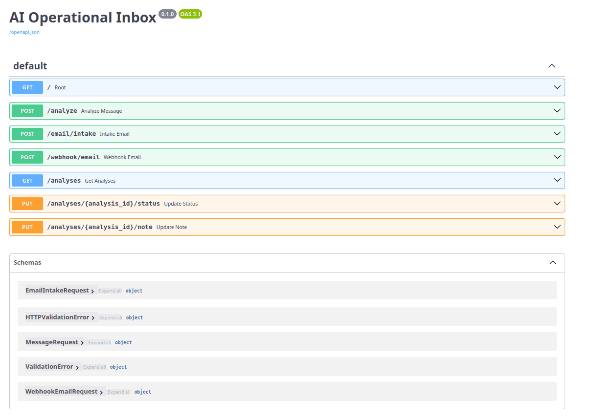FastAPI Webhook API